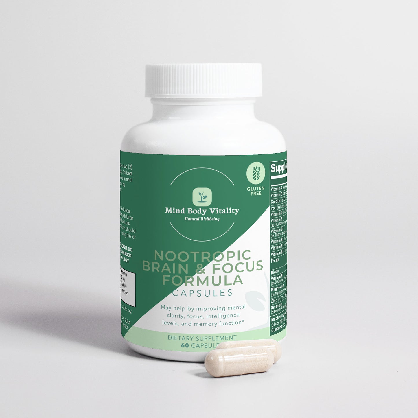 Nootropic Brain & Focus Formula2