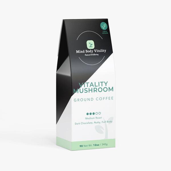 Vitality Mushroom Coffee (Medium Roast)