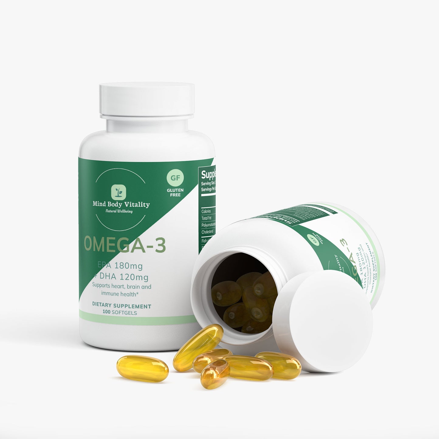 Omega-3 EPA 180mg + DHA 120mg