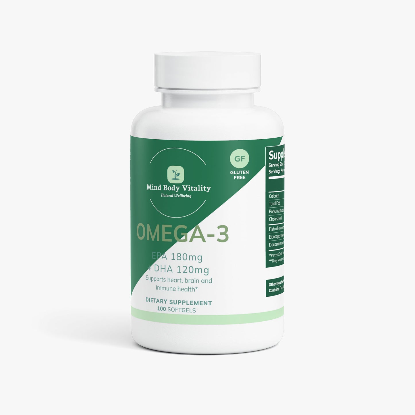 Omega-3 EPA 180mg + DHA 120mg