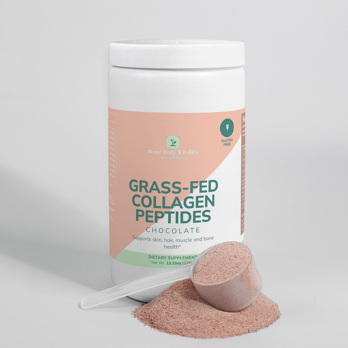 Grass-Fed Collagen Peptides Powder (Chocolate)