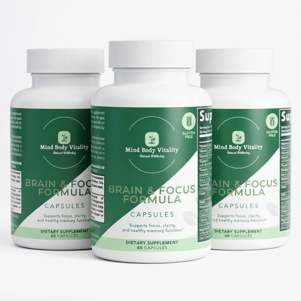 Brain & Focus Formula 3X Pack