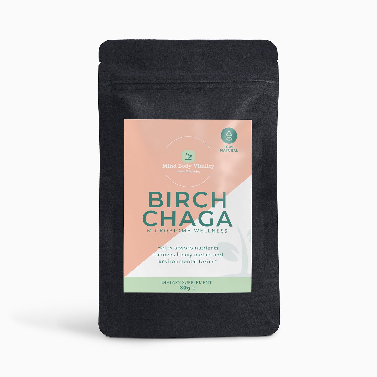 Birch Chaga Microbiome Wellness Powder